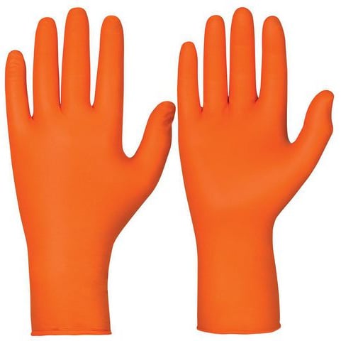 Nitrilhandske 114.940 Orange XL 100/FP